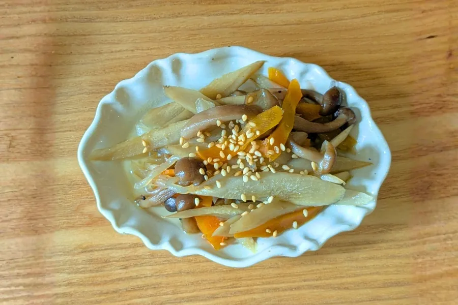 具沢山きんぴらごぼう