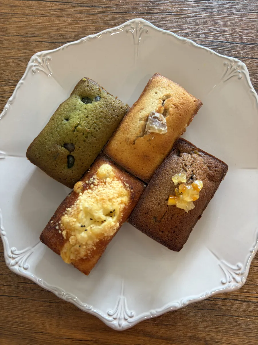 フィナンシェ4種